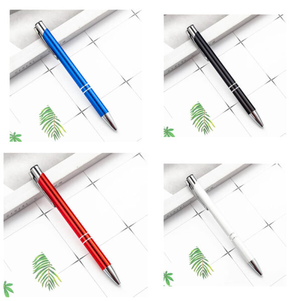 Customize Metal Pen with logo Printing or engraving on it. Multicolor pens