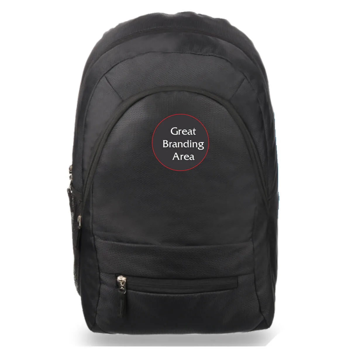Customize Laptop Bags 6 Customize Laptop Bag in Black color with logo Printing on it