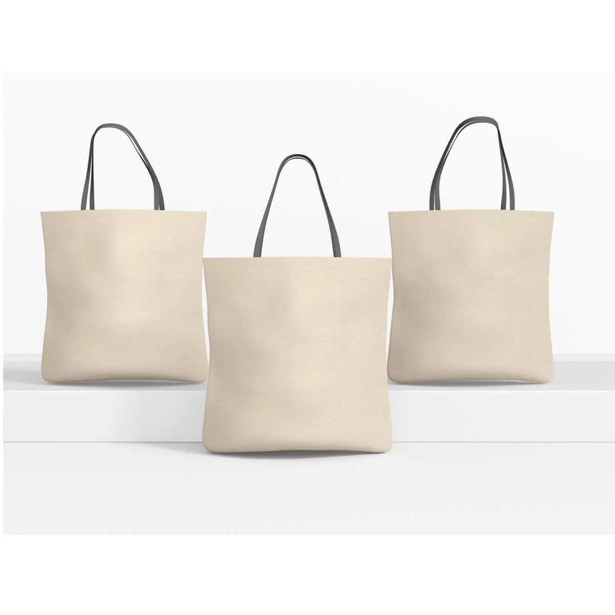 Canvas Bags 2 Customize canvas bag with logo printing on it