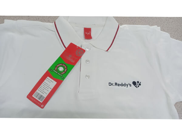 Customize Polo T-shirt with Logo embroidered on it